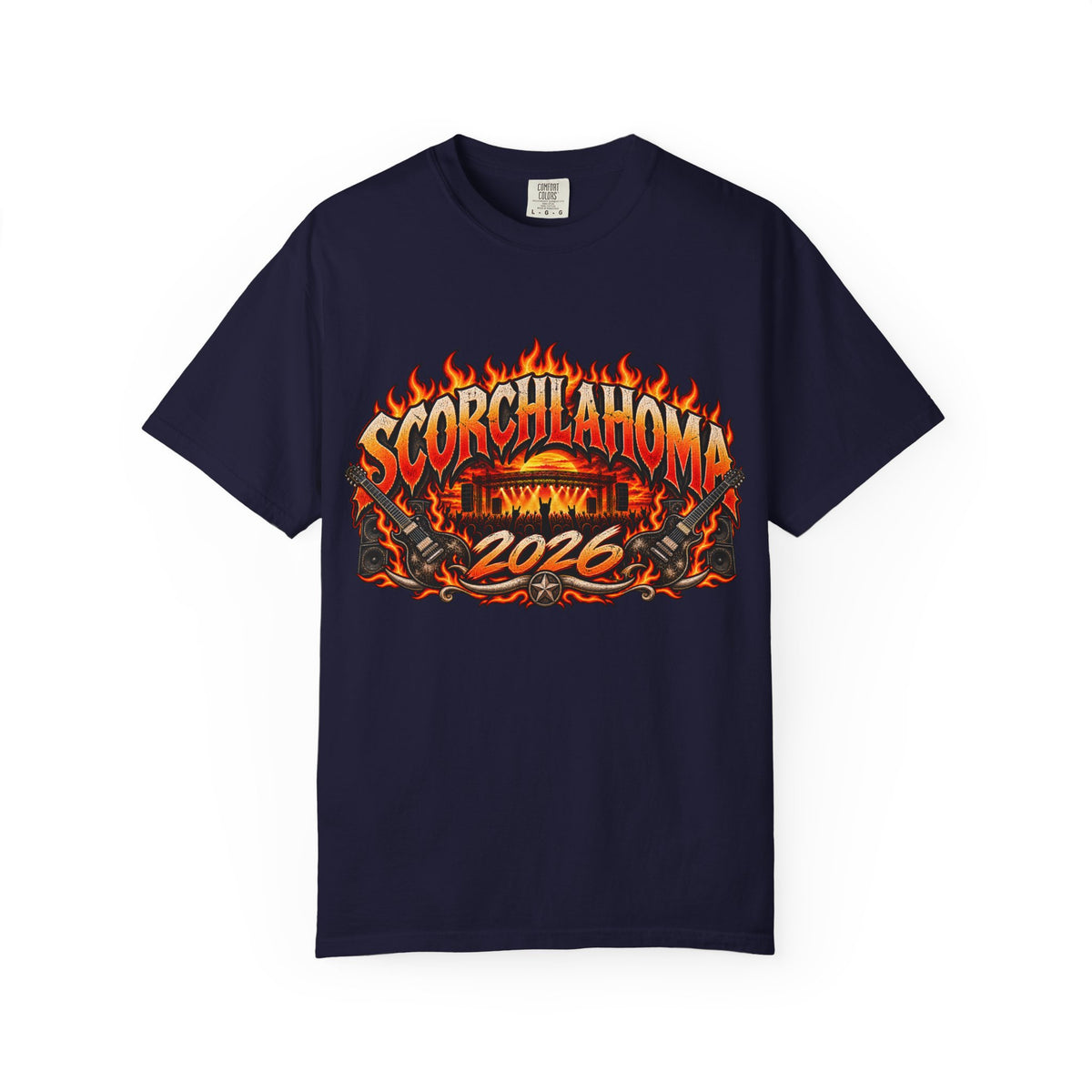 T-Shirt — Scorchlahoma 2026 Flame Graphic Tee