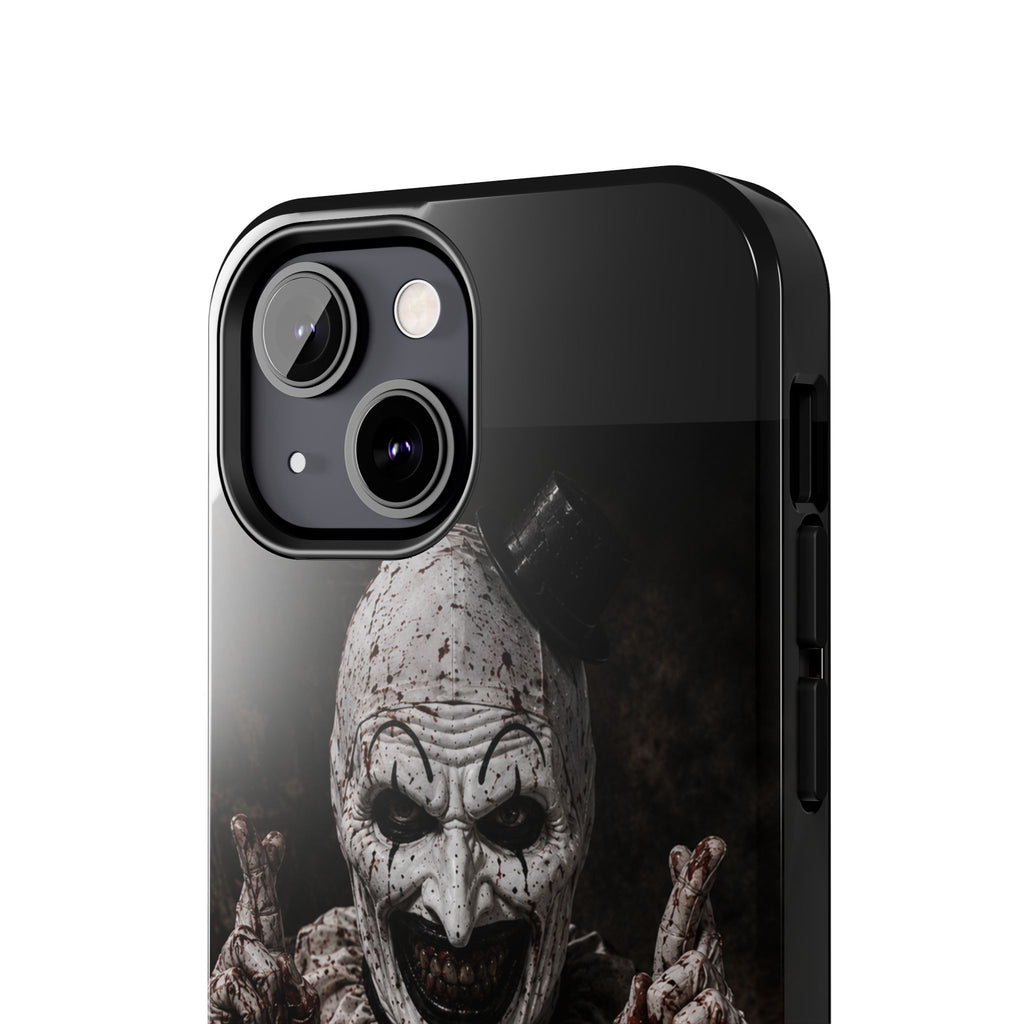 Horror Clown Tough Phone Case — Creepy Scary Clown Protective iPhone Cover