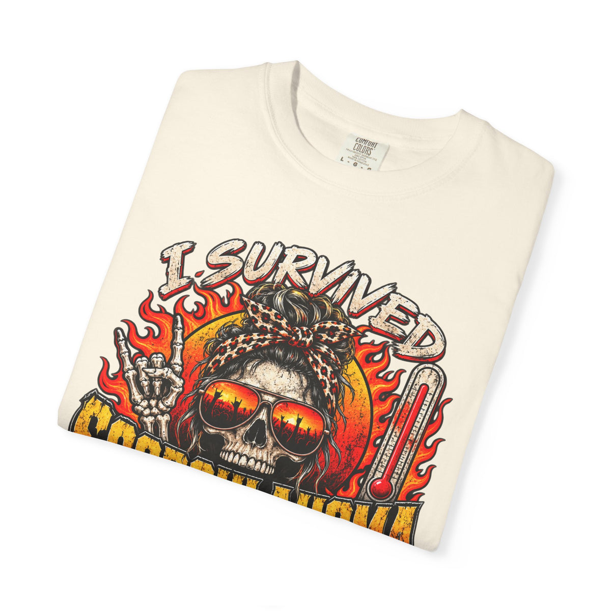 I Survived Scorchlahoma 2025 T-Shirt — Rock Festival Skull & Flames Souvenir
