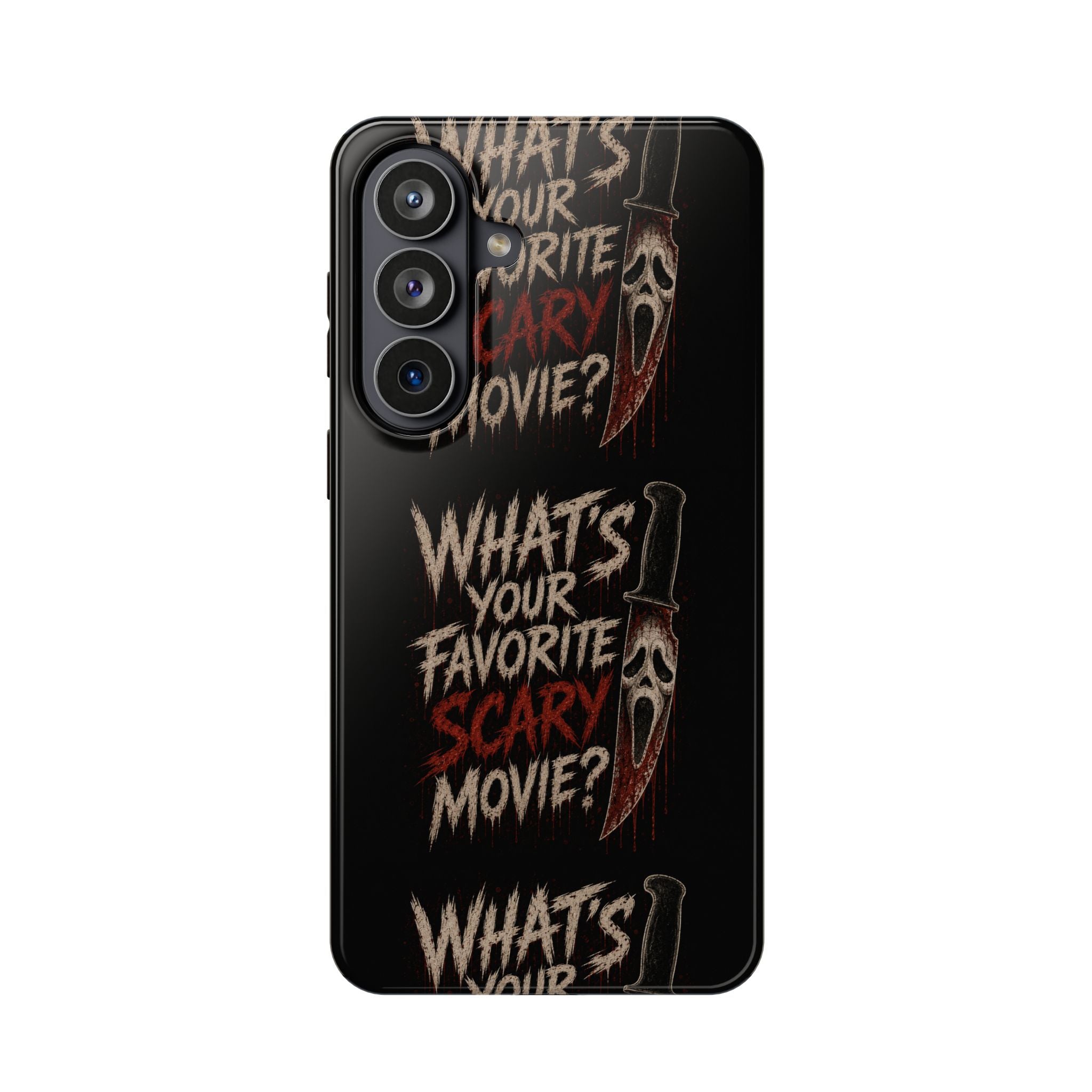 Scream 'What's Your Favorite Scary Movie?' Magnetic Impact Phone Case