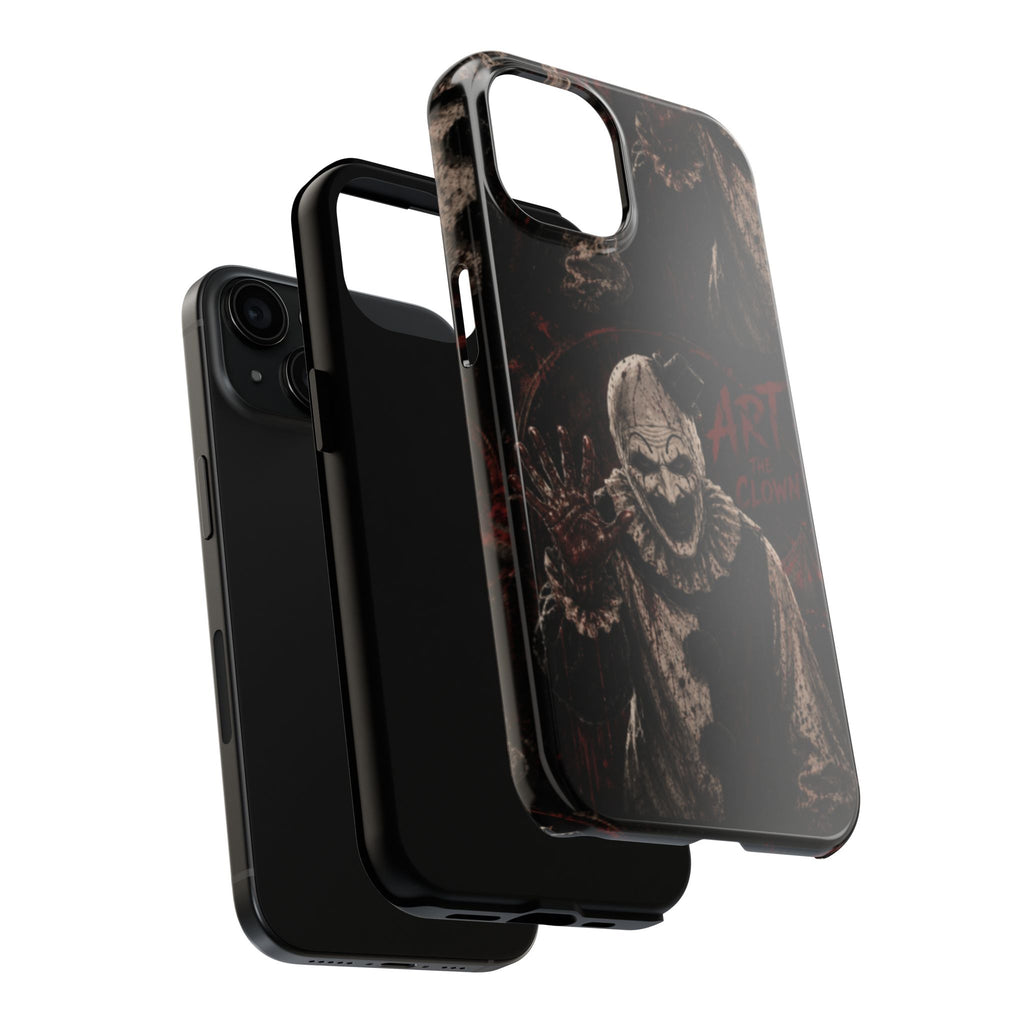 Horror Clown Tough Phone Case — 'Art the Clown' Scary Protective Cover