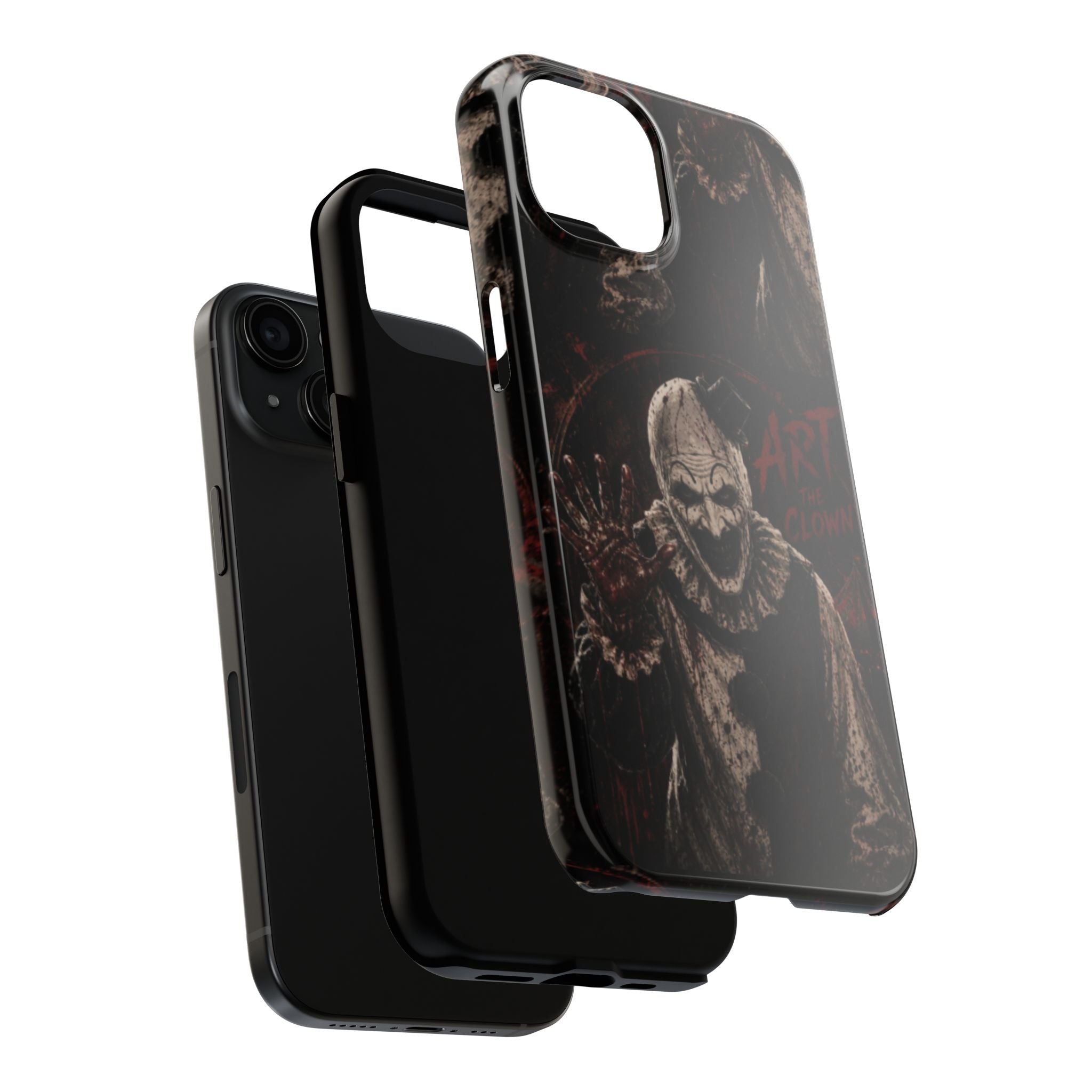 Horror Clown Tough Phone Case — 'Art the Clown' Scary Protective Cover