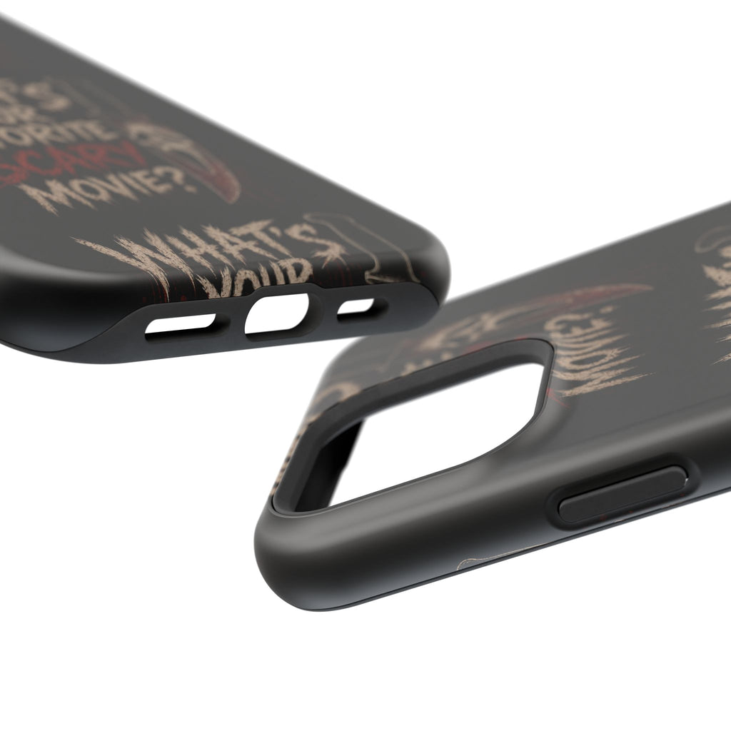 Scream 'What's Your Favorite Scary Movie?' Magnetic Impact Phone Case