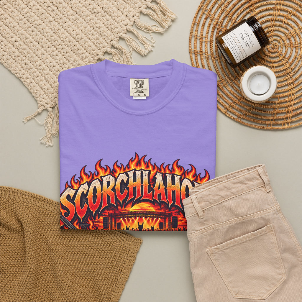 T-Shirt — Scorchlahoma 2026 Flame Graphic Tee