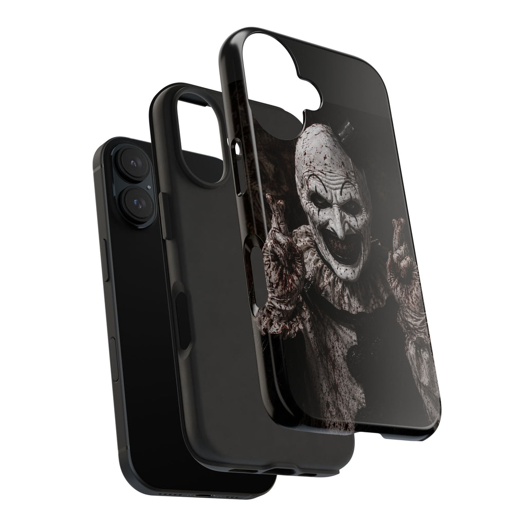 Horror Clown Tough Phone Case — Creepy Scary Clown Protective iPhone Cover
