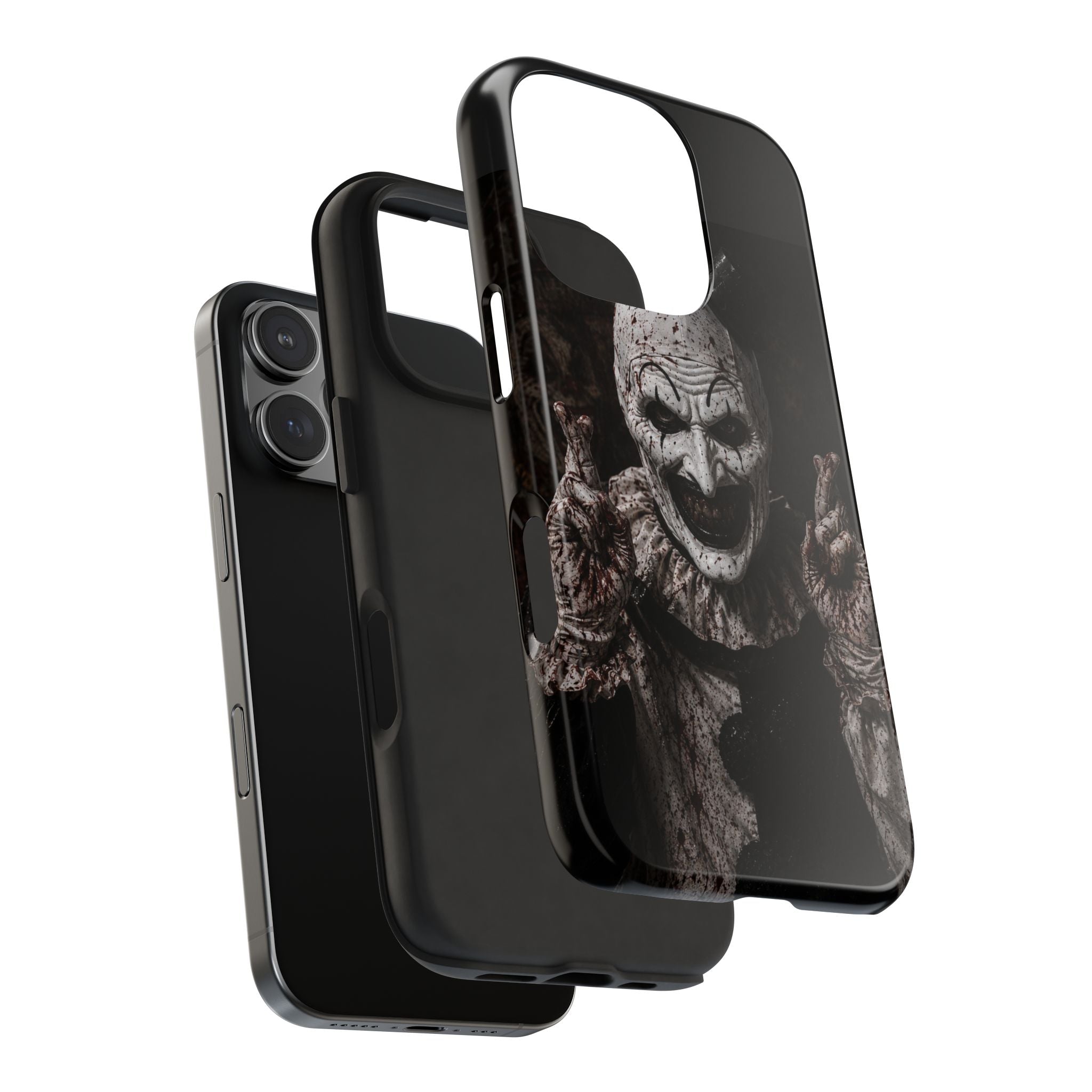 Horror Clown Tough Phone Case — Creepy Scary Clown Protective iPhone Cover
