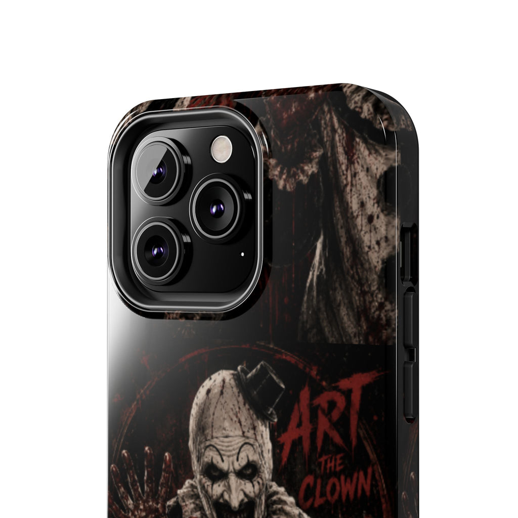 Horror Clown Tough Phone Case — 'Art the Clown' Scary Protective Cover