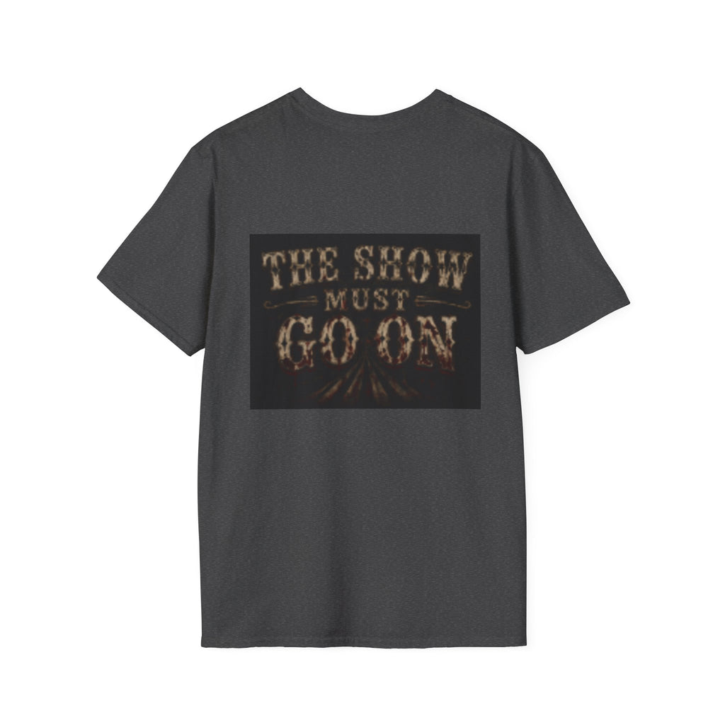 Creepy Vintage Clown T-Shirt — Retro Horror Graphic Tee for Halloween & Horror Fans