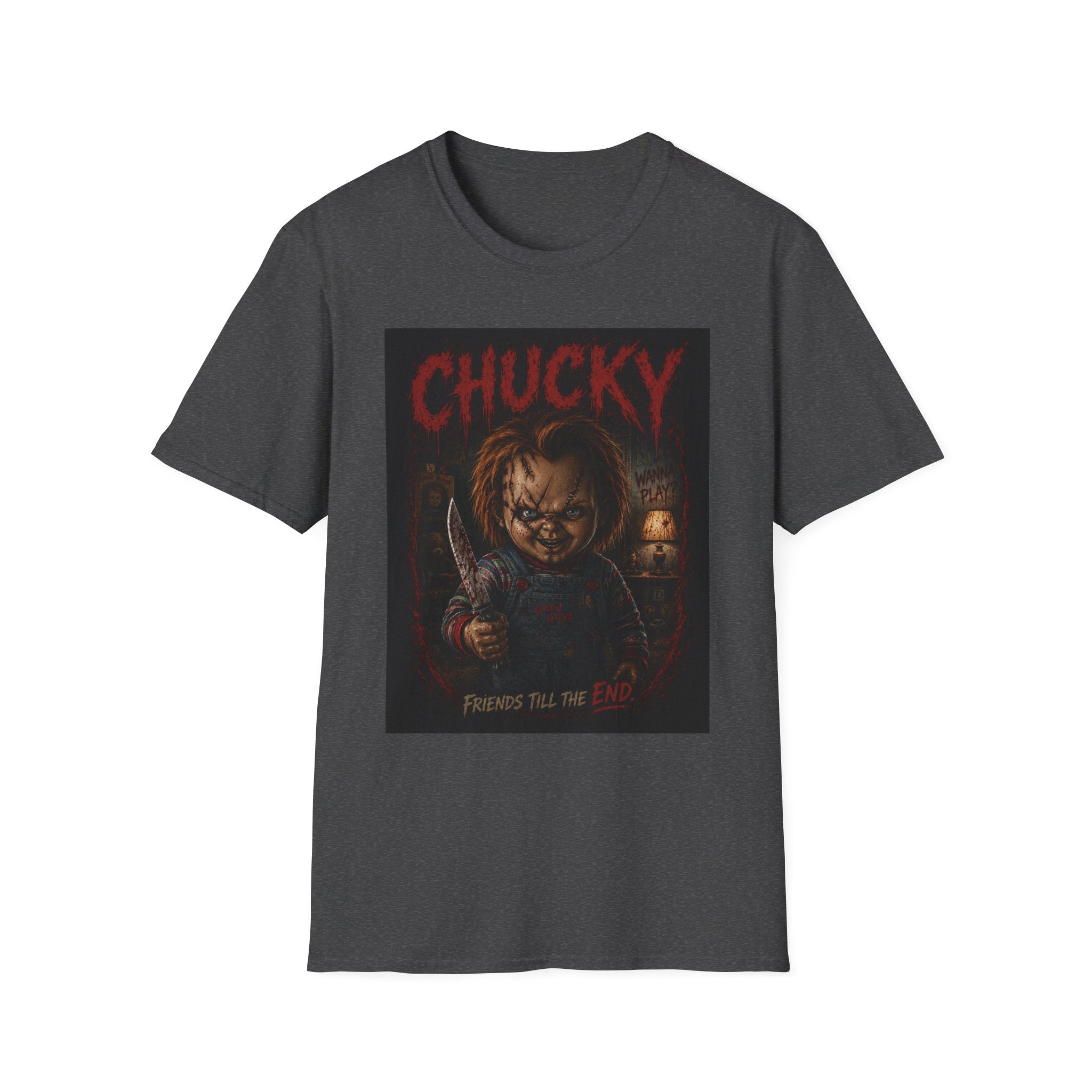 Chucky Horror Movie T-Shirt — Retro Killer Doll Graphic Tee
