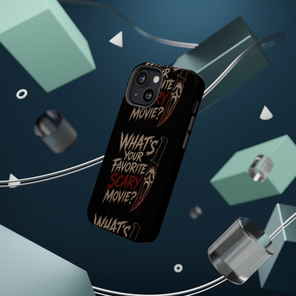Scream 'What's Your Favorite Scary Movie?' Magnetic Impact Phone Case