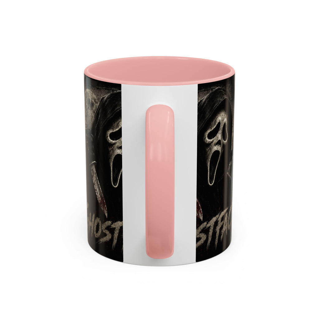Ghostface Horror Coffee Mug – Halloween Killer Mask Design (11/15 oz)