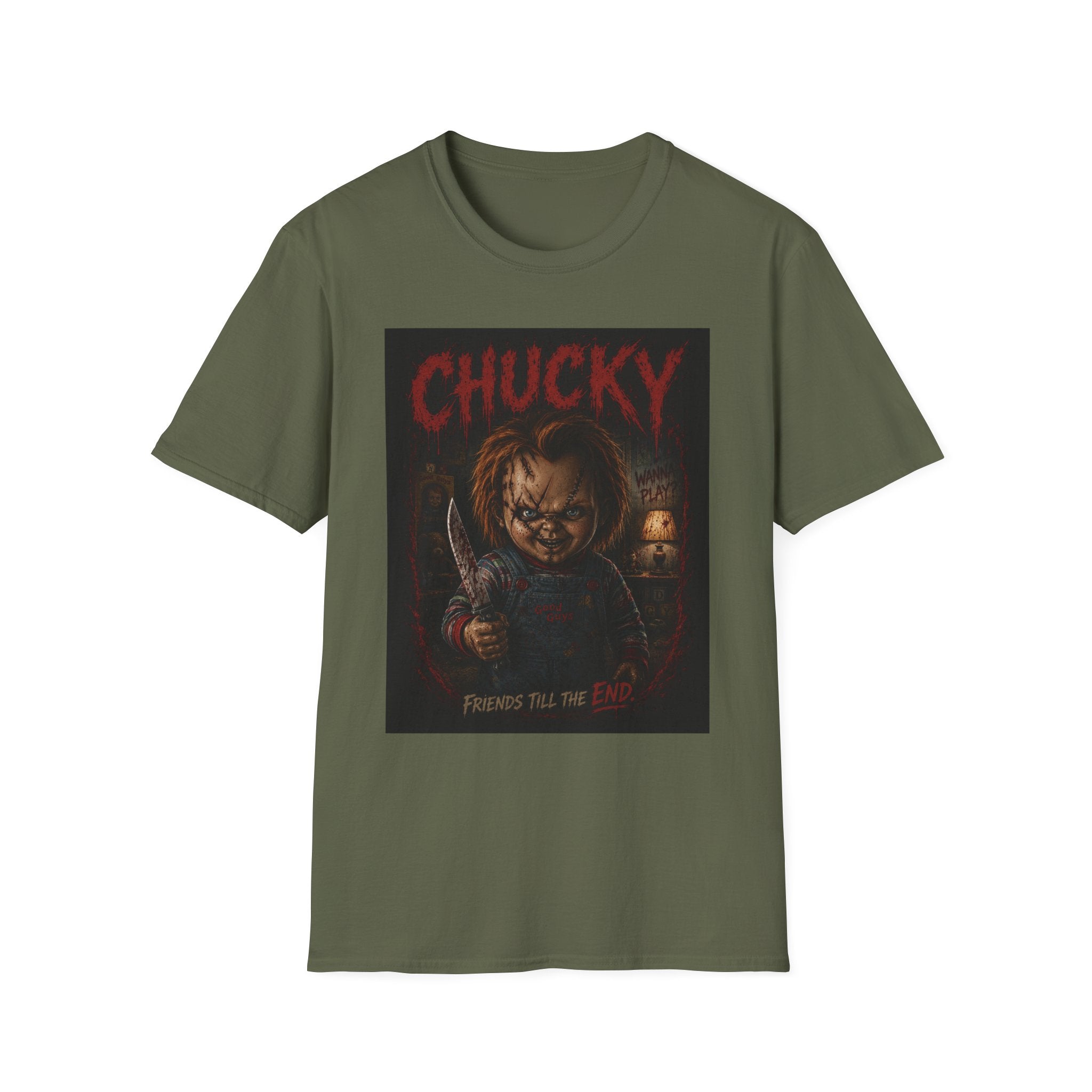 Chucky Horror Movie T-Shirt — Retro Killer Doll Graphic Tee