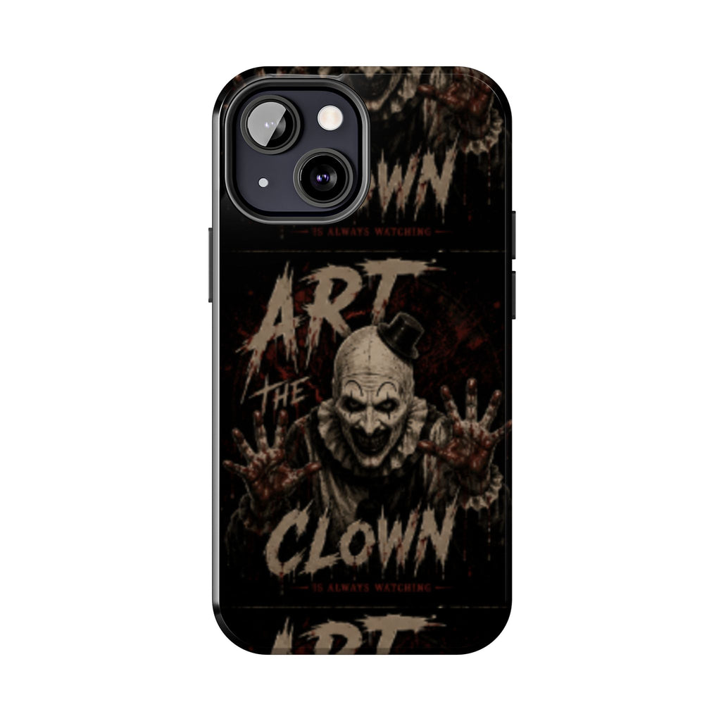Horror Clown Tough Phone Case — 'Art the Clown' Scary Protective Cover