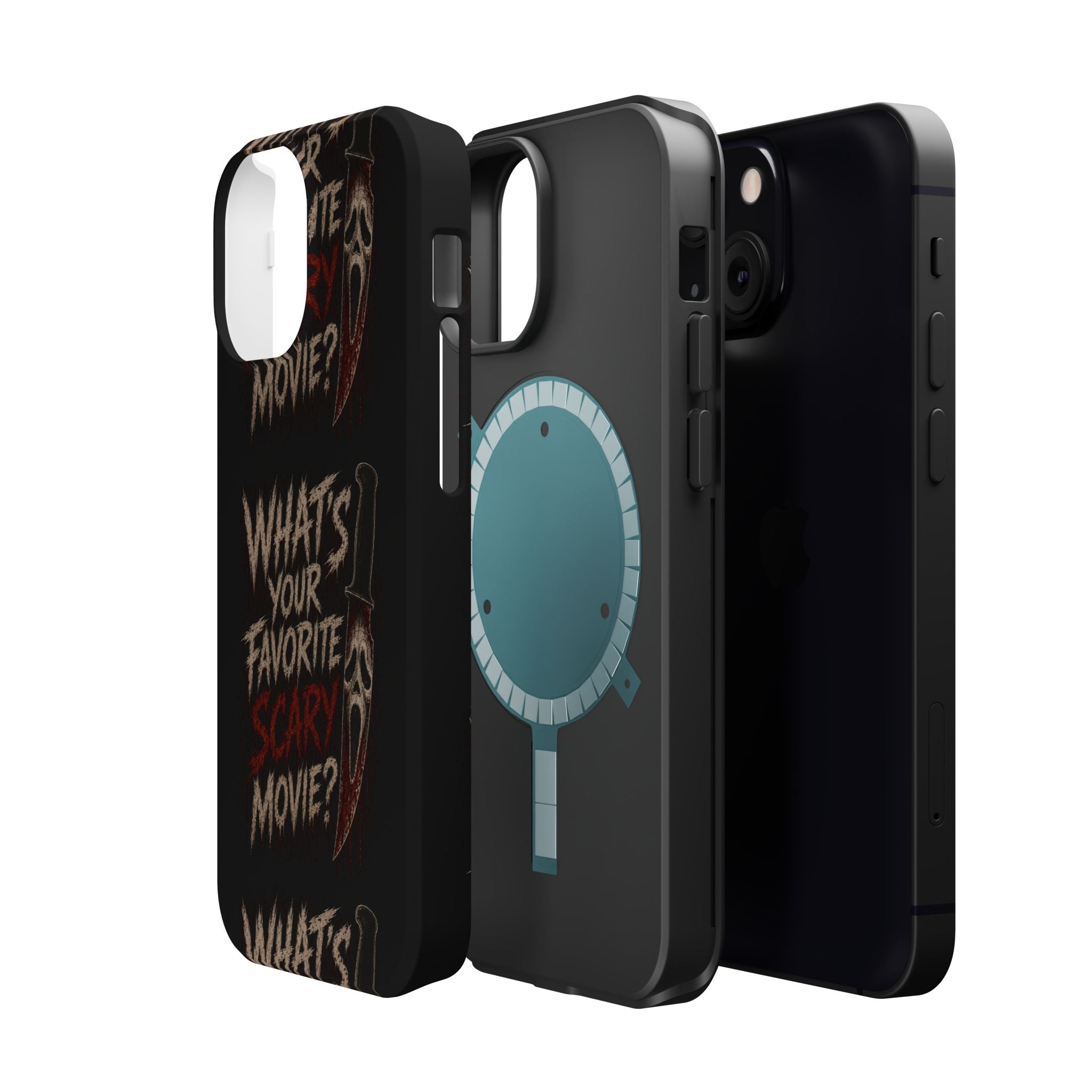 Scream 'What's Your Favorite Scary Movie?' Magnetic Impact Phone Case