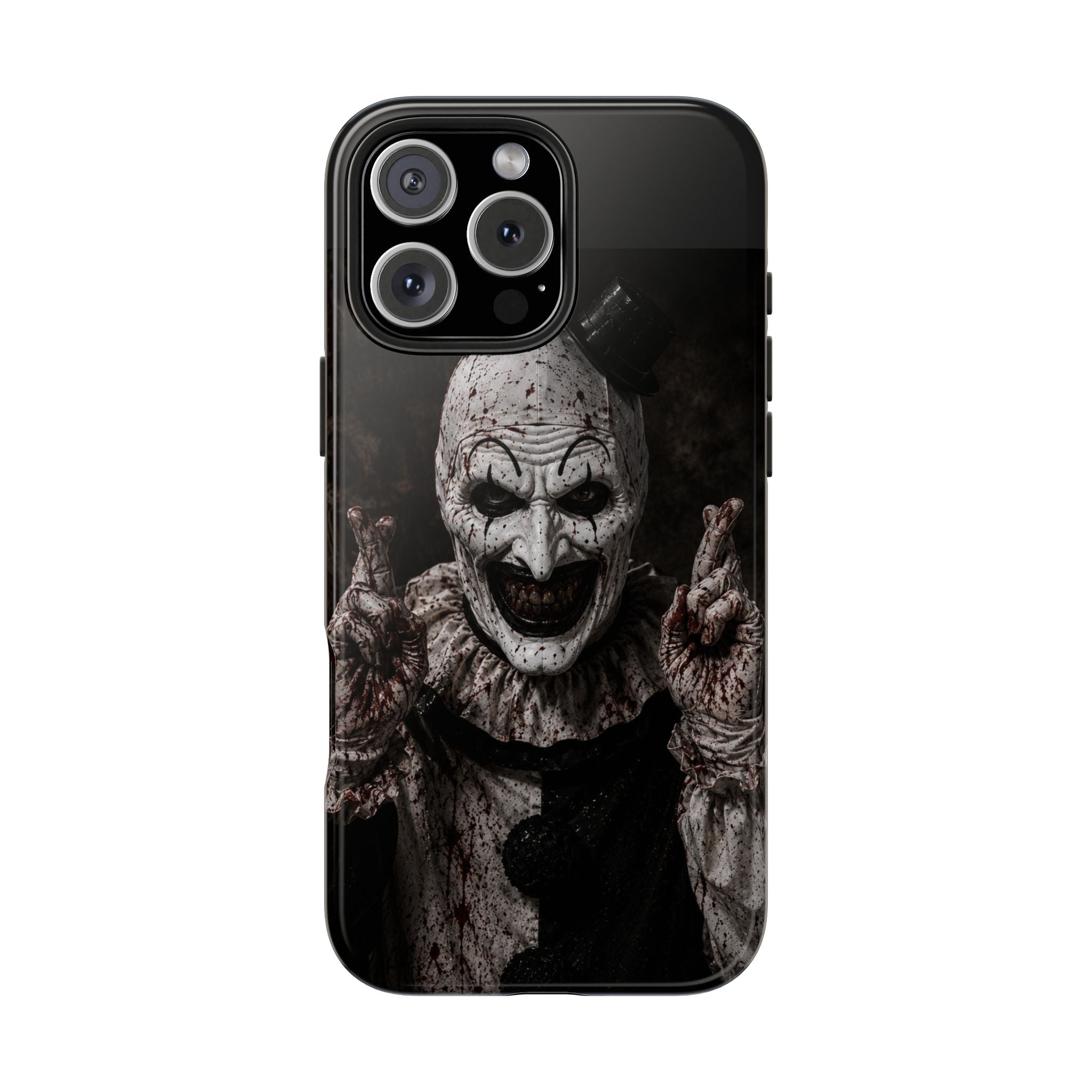 Horror Clown Tough Phone Case — Creepy Scary Clown Protective iPhone Cover
