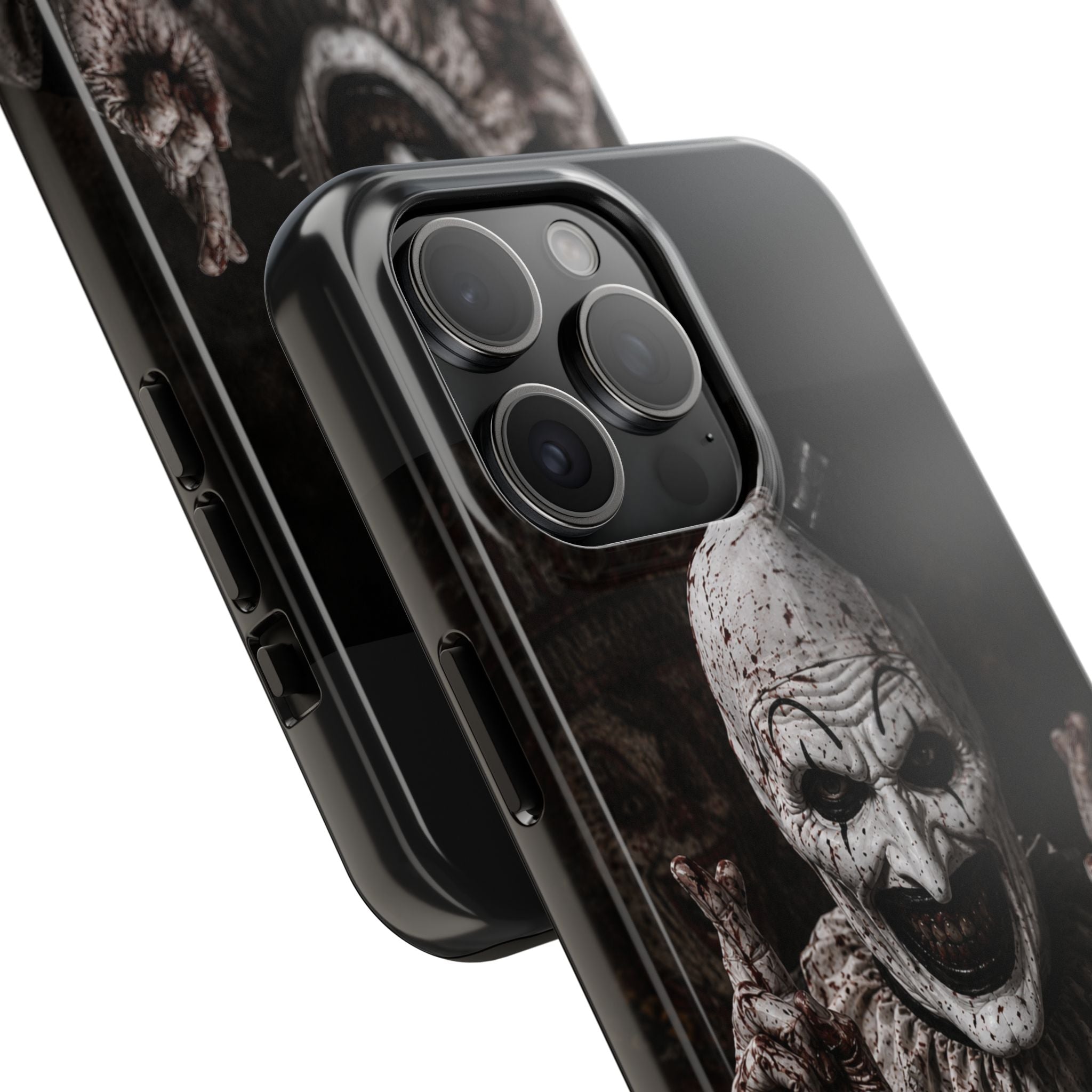 Horror Clown Tough Phone Case — Creepy Scary Clown Protective iPhone Cover