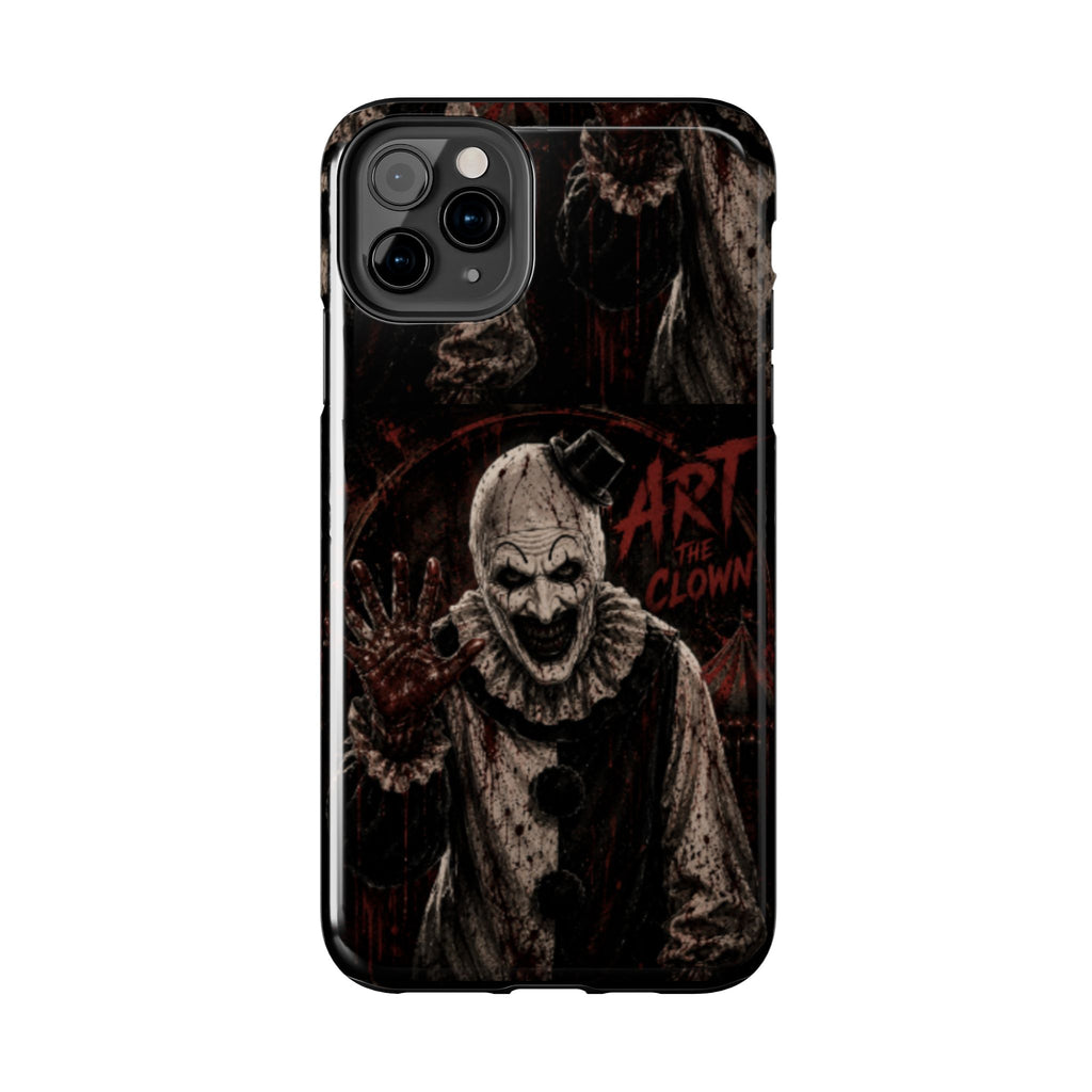 Horror Clown Tough Phone Case — 'Art the Clown' Scary Protective Cover