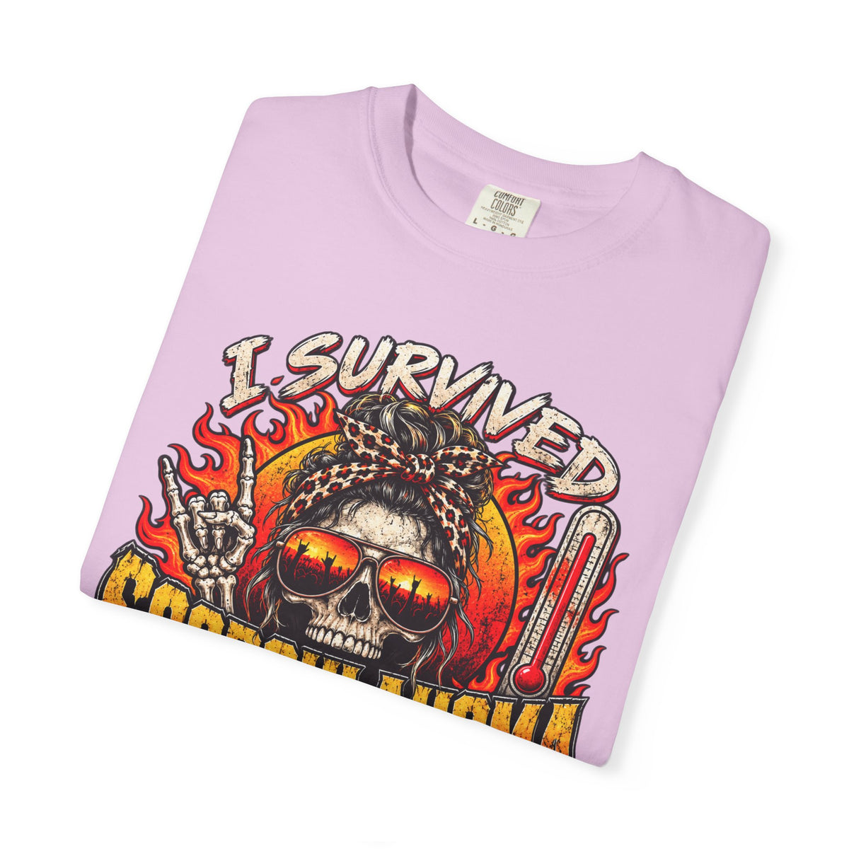 I Survived Scorchlahoma 2025 T-Shirt — Rock Festival Skull & Flames Souvenir