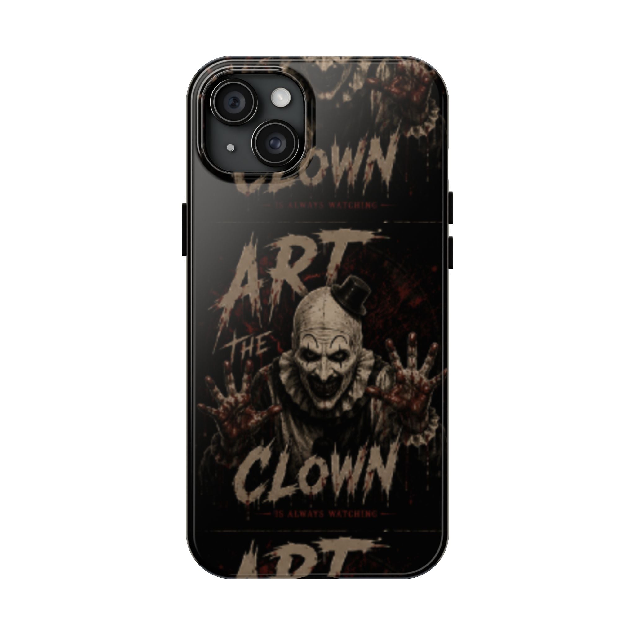 Horror Clown Tough Phone Case — 'Art the Clown' Scary Protective Cover