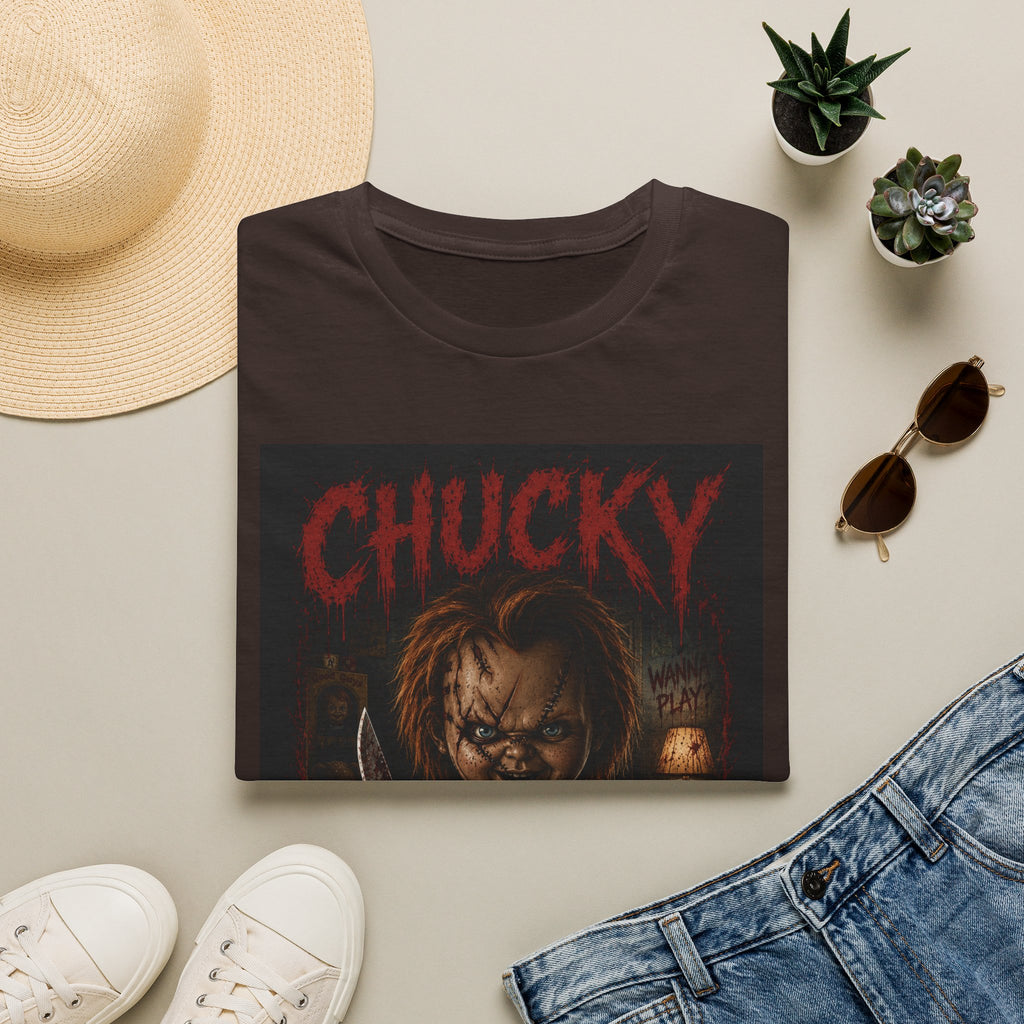 Chucky Horror Movie T-Shirt — Retro Killer Doll Graphic Tee