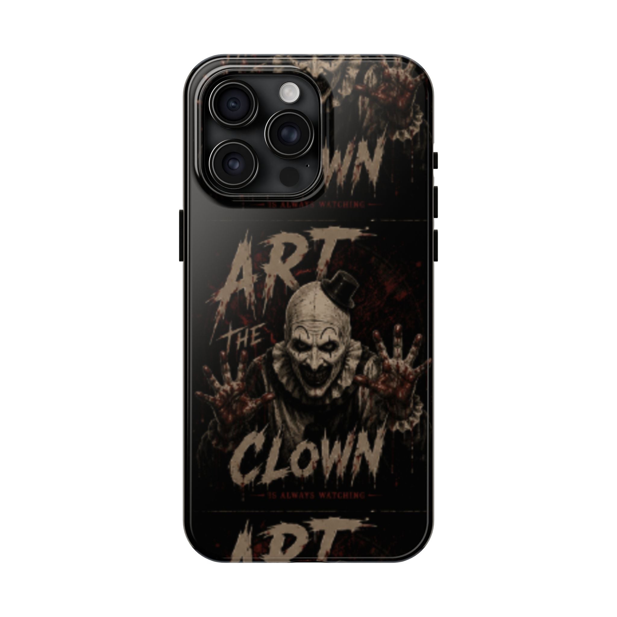 Horror Clown Tough Phone Case — 'Art the Clown' Scary Protective Cover