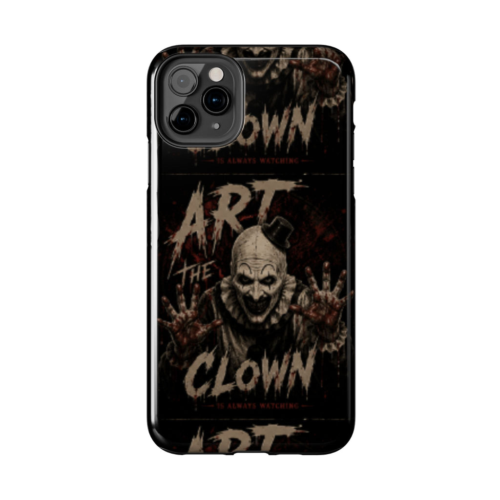 Horror Clown Tough Phone Case — 'Art the Clown' Scary Protective Cover