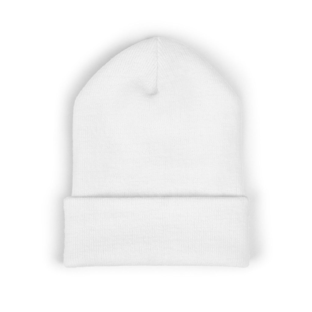 Embroidered 'Forever' Flame Logo Beanie — Classic Cuffed Knit Hat