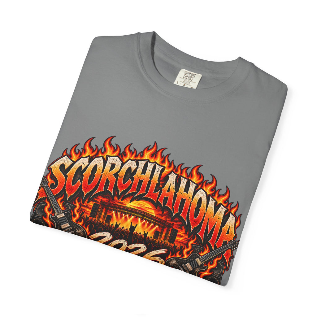 T-Shirt — Scorchlahoma 2026 Flame Graphic Tee