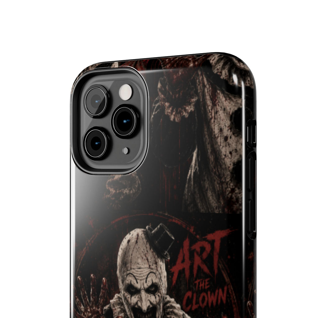 Horror Clown Tough Phone Case — 'Art the Clown' Scary Protective Cover