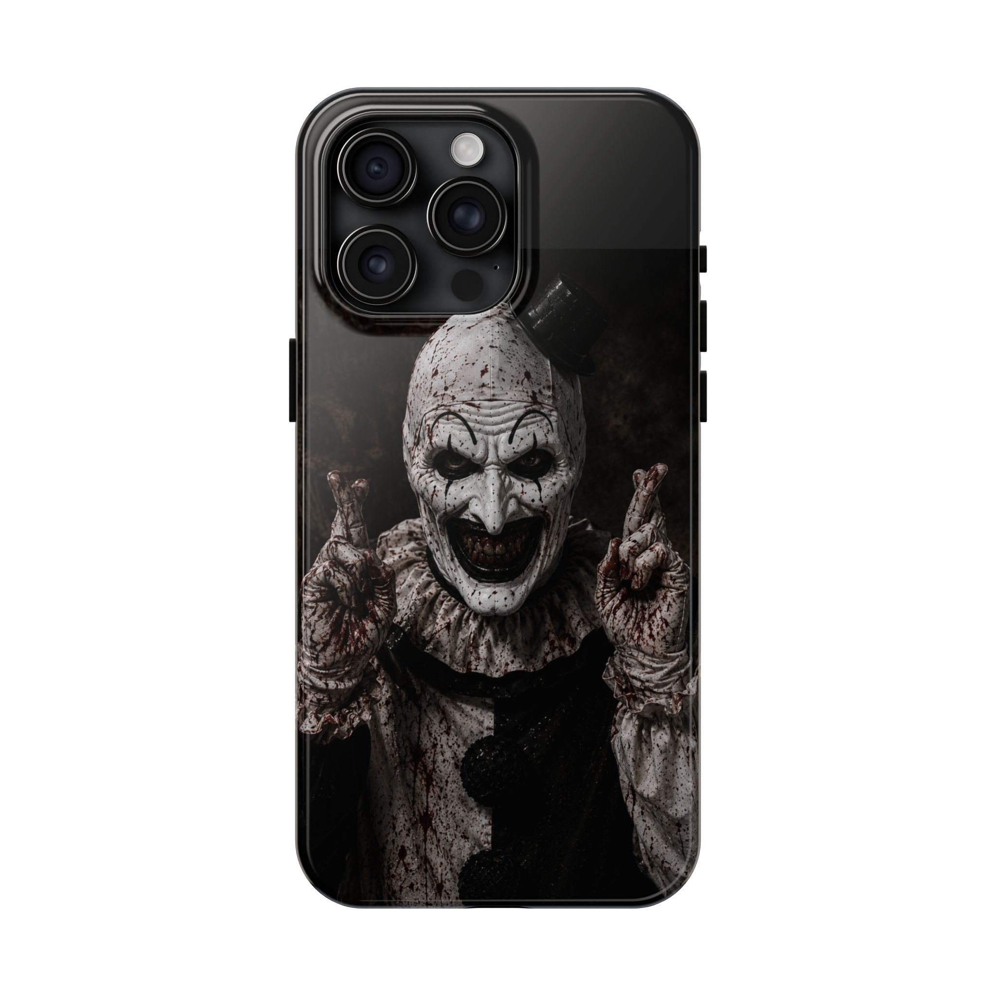 Horror Clown Tough Phone Case — Creepy Scary Clown Protective iPhone Cover