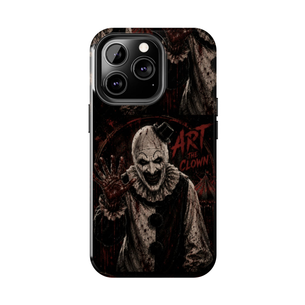Horror Clown Tough Phone Case — 'Art the Clown' Scary Protective Cover