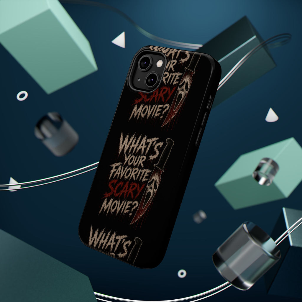 Scream 'What's Your Favorite Scary Movie?' Magnetic Impact Phone Case