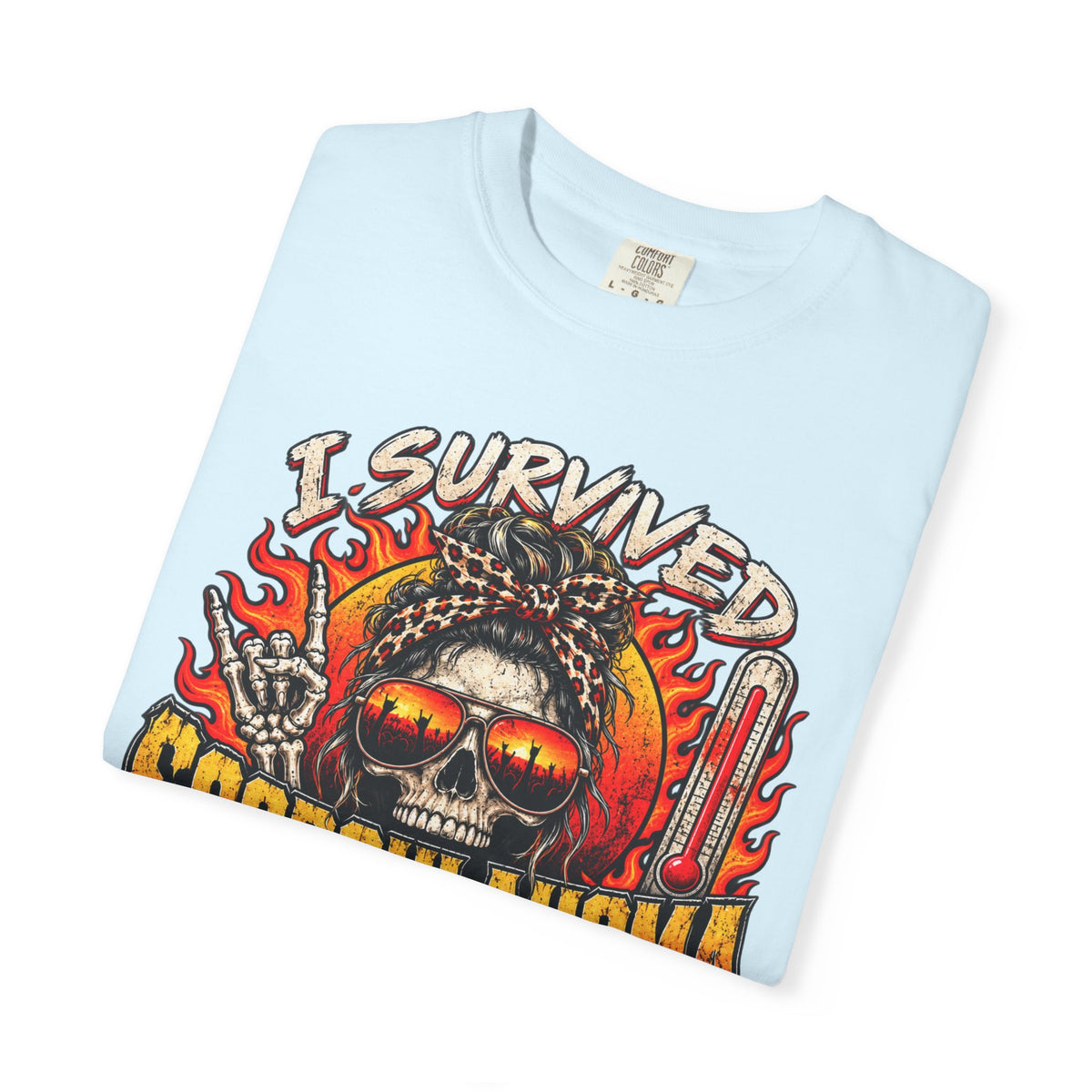 I Survived Scorchlahoma 2025 T-Shirt — Rock Festival Skull & Flames Souvenir