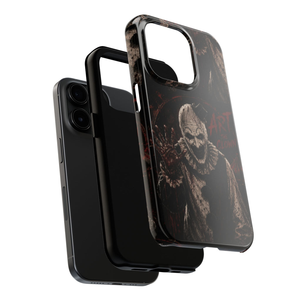 Horror Clown Tough Phone Case — 'Art the Clown' Scary Protective Cover