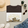 Coffee Mug T-Shirt — “I'm a Delight (Give Me Five Minutes)” Retro Coffee Graphic Tee