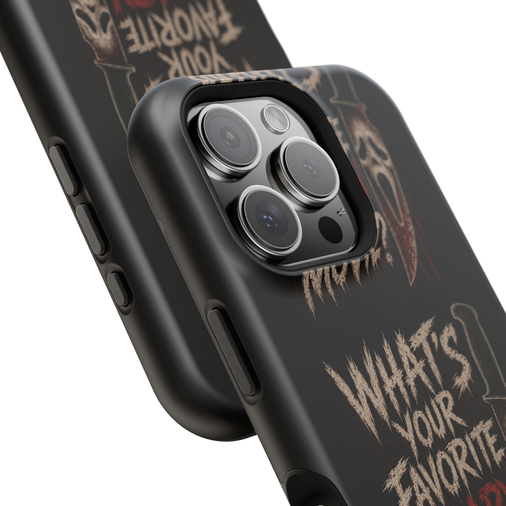 Scream 'What's Your Favorite Scary Movie?' Magnetic Impact Phone Case