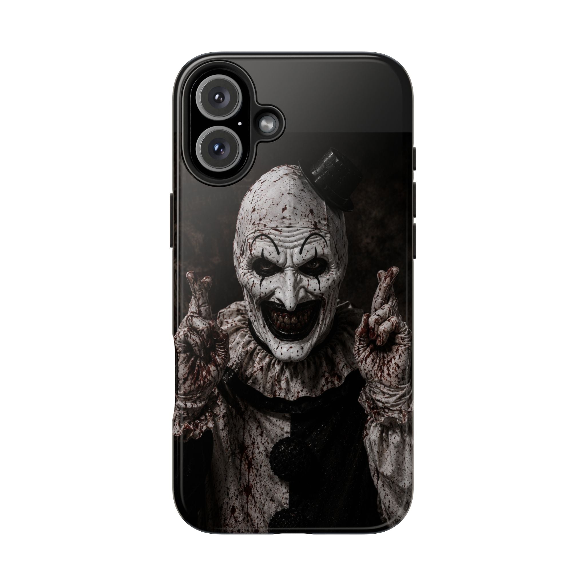 Horror Clown Tough Phone Case — Creepy Scary Clown Protective iPhone Cover