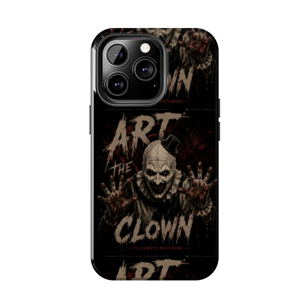 Horror Clown Tough Phone Case — 'Art the Clown' Scary Protective Cover