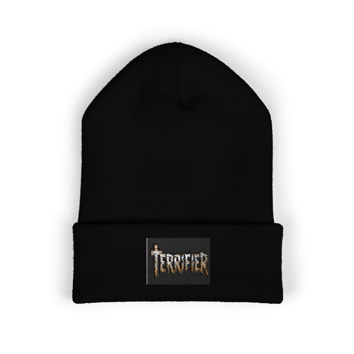 Embroidered 'Forever' Flame Logo Beanie — Classic Cuffed Knit Hat