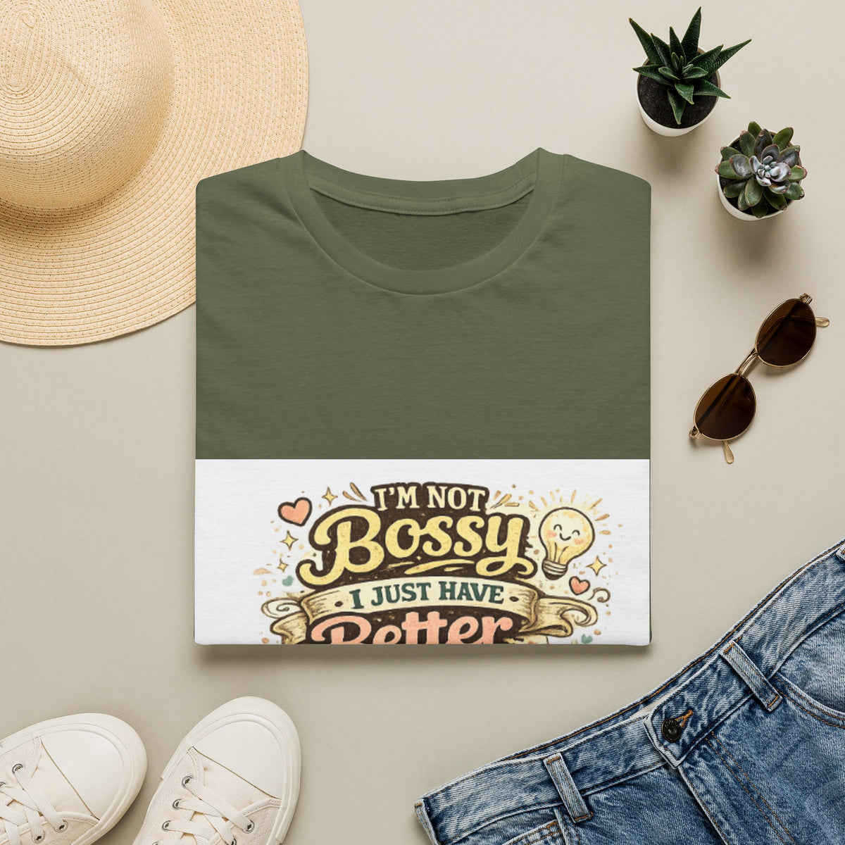 T-Shirt — “I’m Not Bossy, I Just Have Better Ideas” Graphic Tee