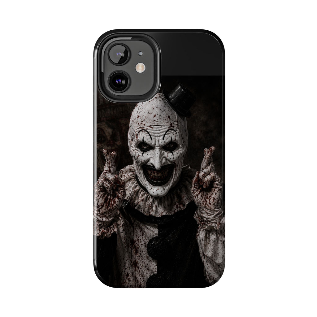 Horror Clown Tough Phone Case — Creepy Scary Clown Protective iPhone Cover