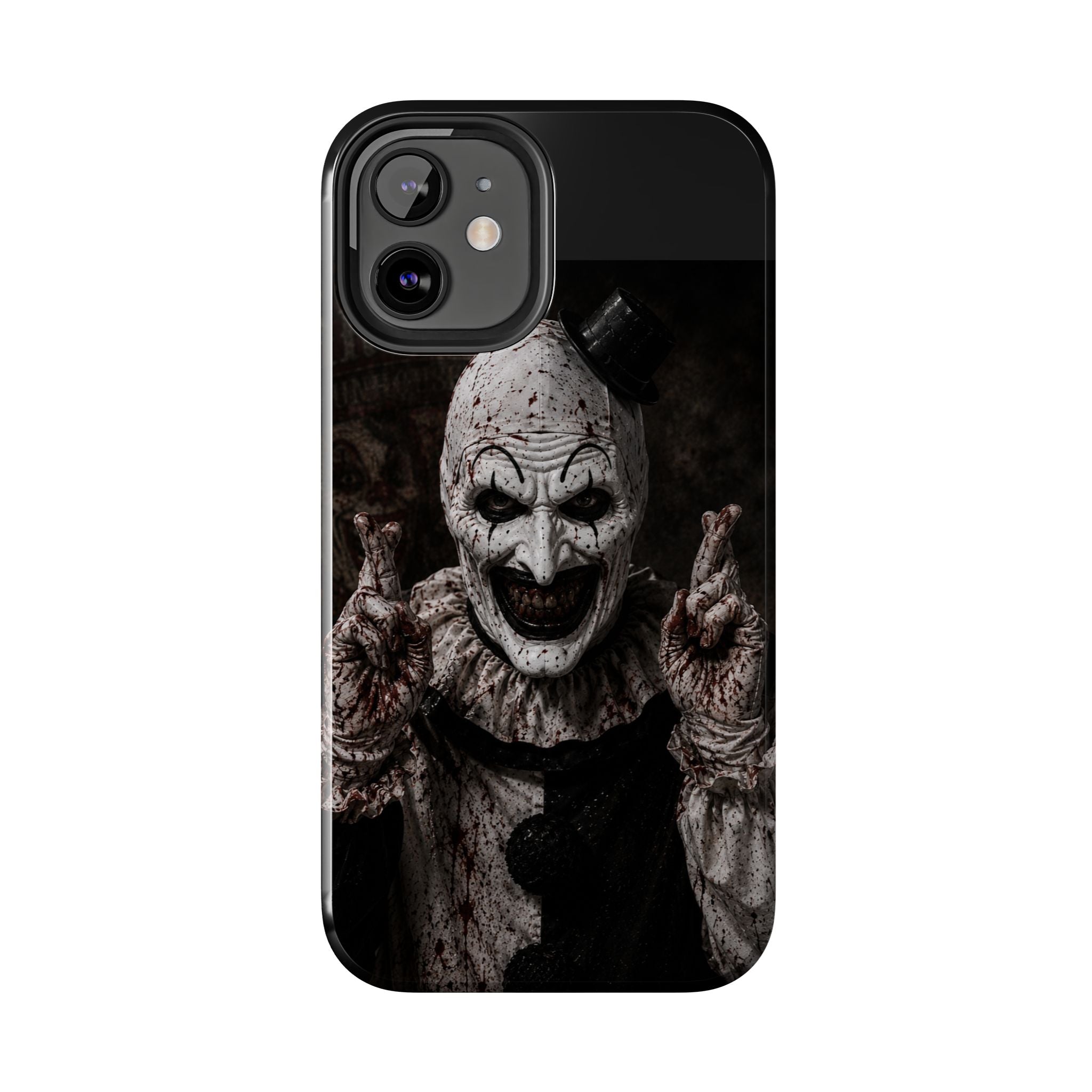 Horror Clown Tough Phone Case — Creepy Scary Clown Protective iPhone Cover