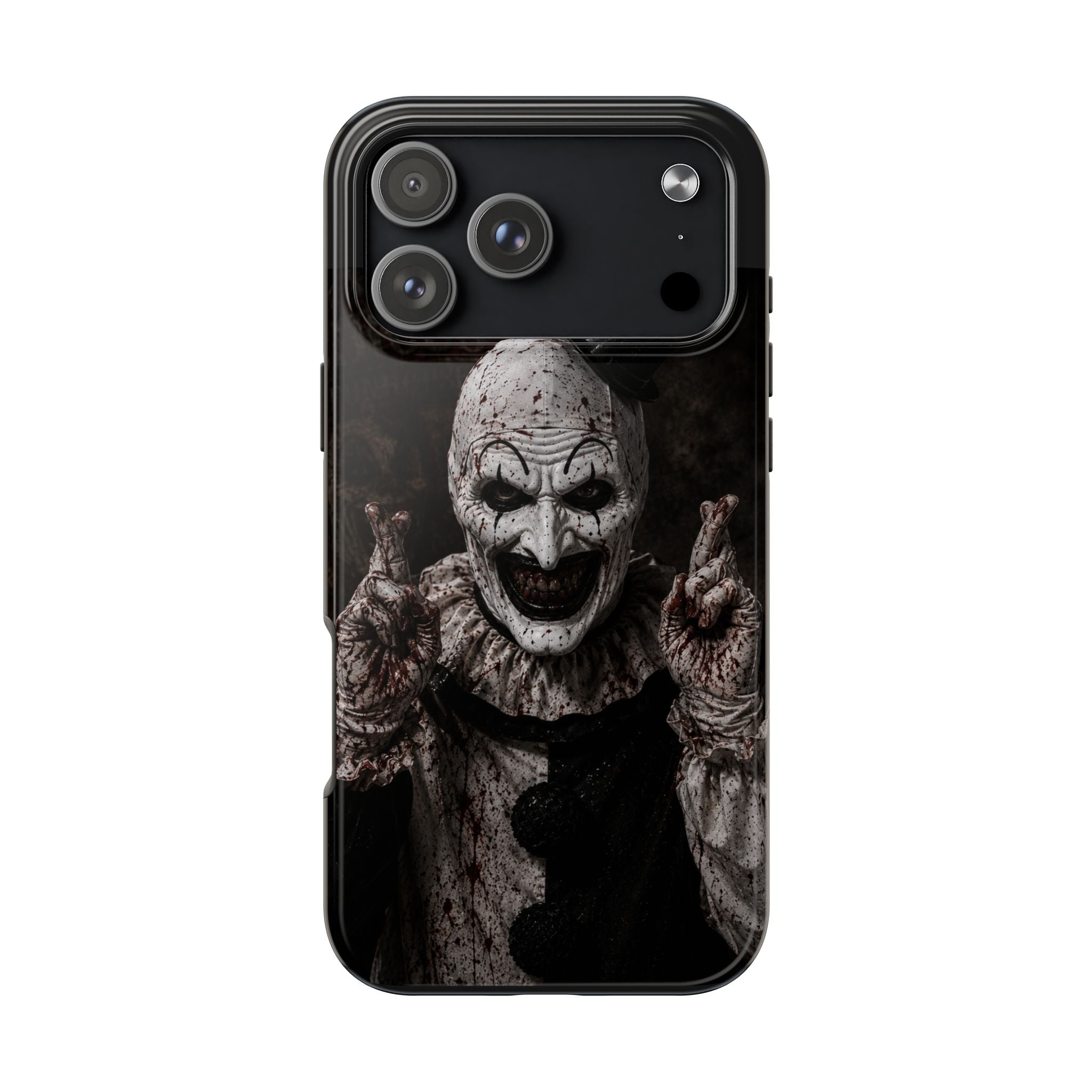 Horror Clown Tough Phone Case — Creepy Scary Clown Protective iPhone Cover