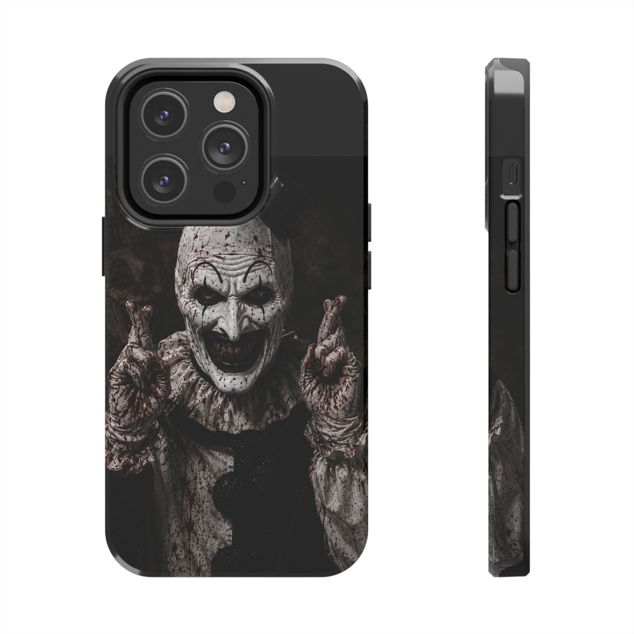 Horror Clown Tough Phone Case — Creepy Scary Clown Protective iPhone Cover