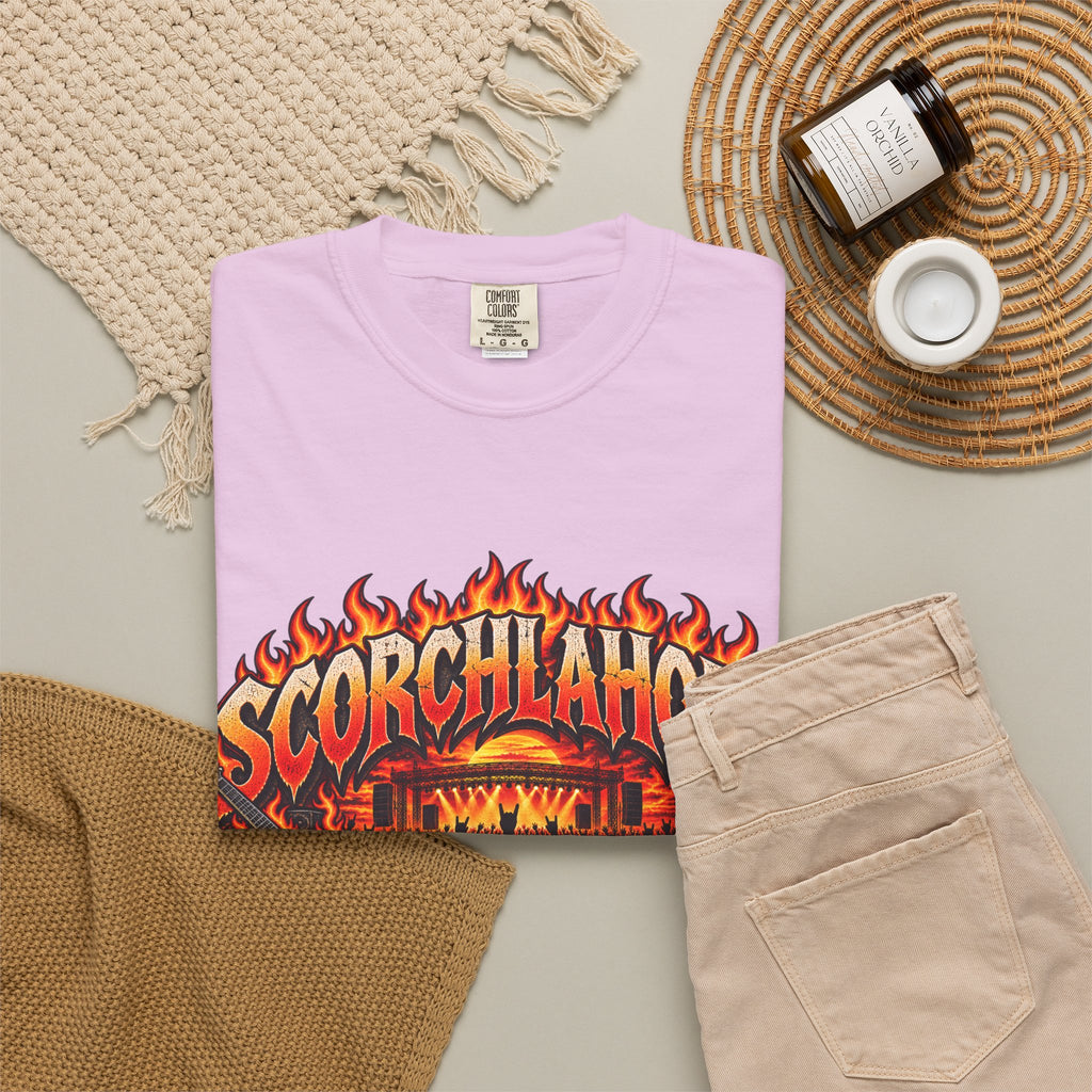 T-Shirt — Scorchlahoma 2026 Flame Graphic Tee