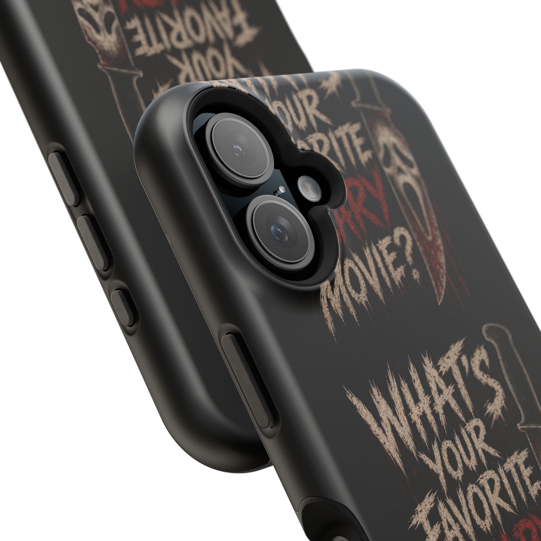 Scream 'What's Your Favorite Scary Movie?' Magnetic Impact Phone Case