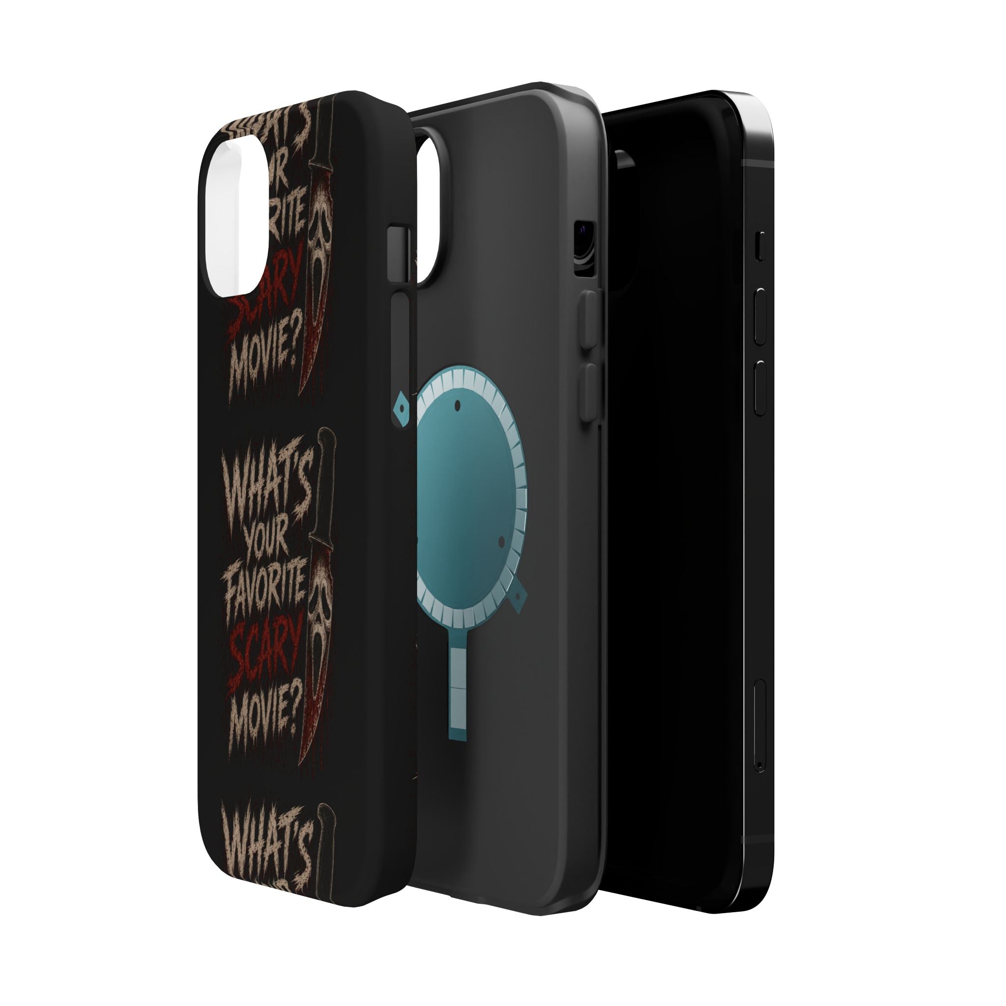 Scream 'What's Your Favorite Scary Movie?' Magnetic Impact Phone Case