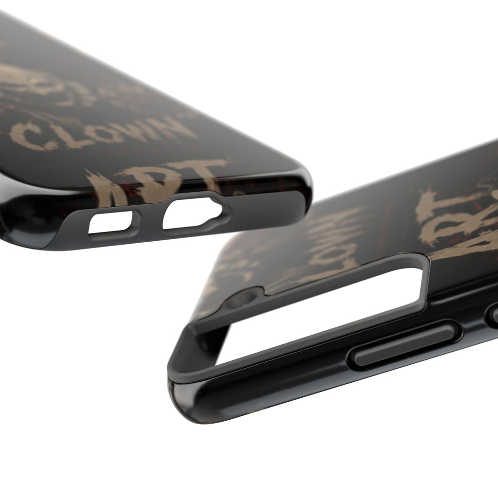 Horror Clown Tough Phone Case — 'Art the Clown' Scary Protective Cover