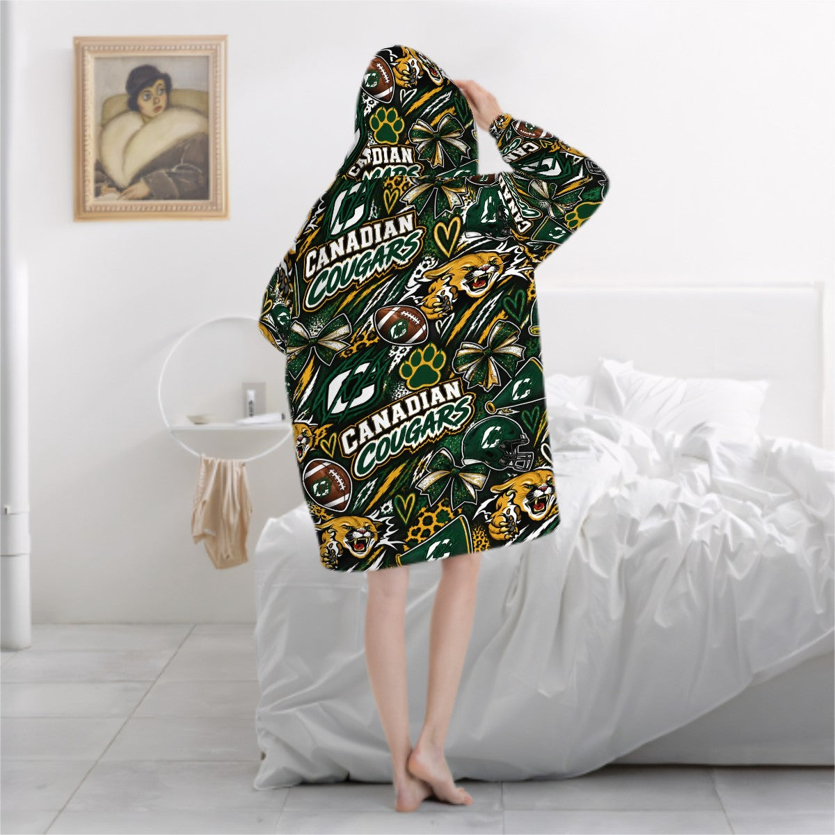 Adult Blanket Hoodie Canadian Ctown