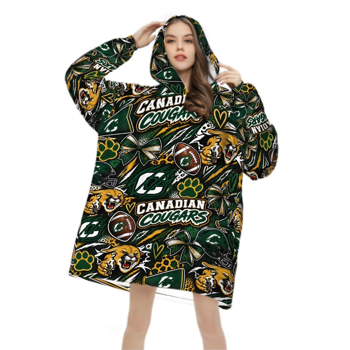Adult Blanket Hoodie Canadian Ctown